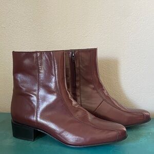 Florsheim Brown Leather Ankle Boots men’s size 11.5